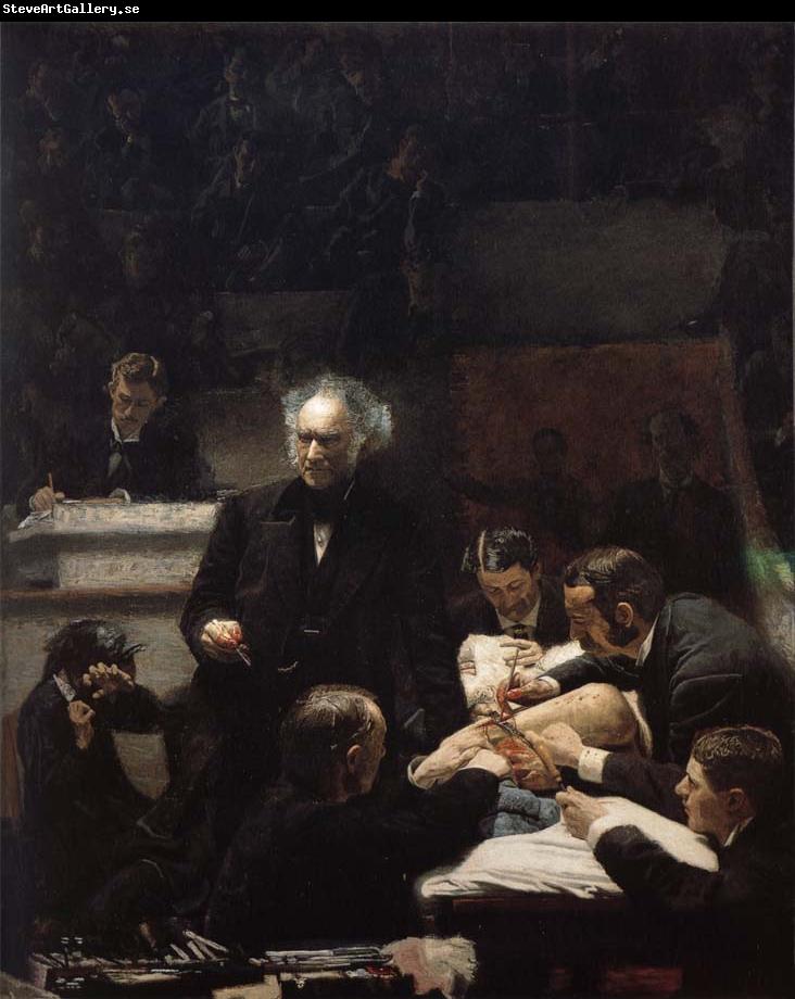 Thomas Eakins Samuel Gros-s Operation of Clinical